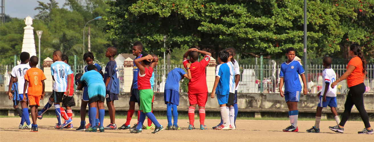 Entraînement de football