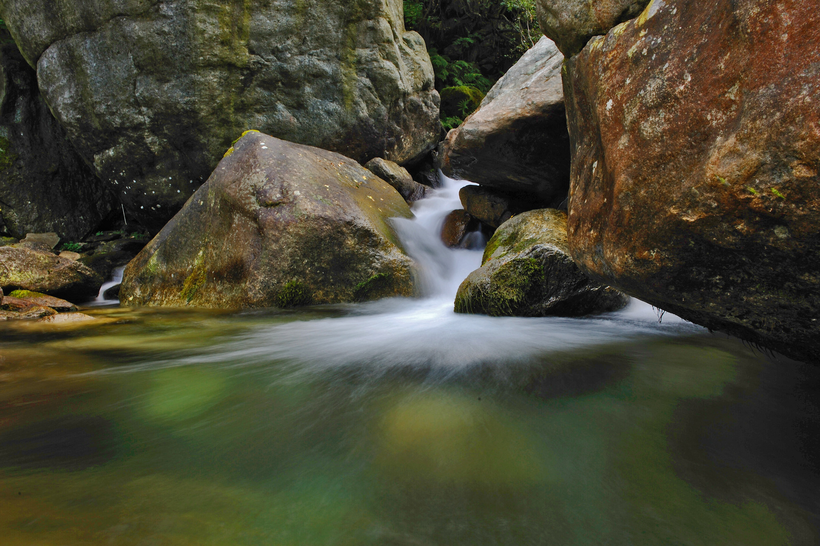 entrata nel fiume