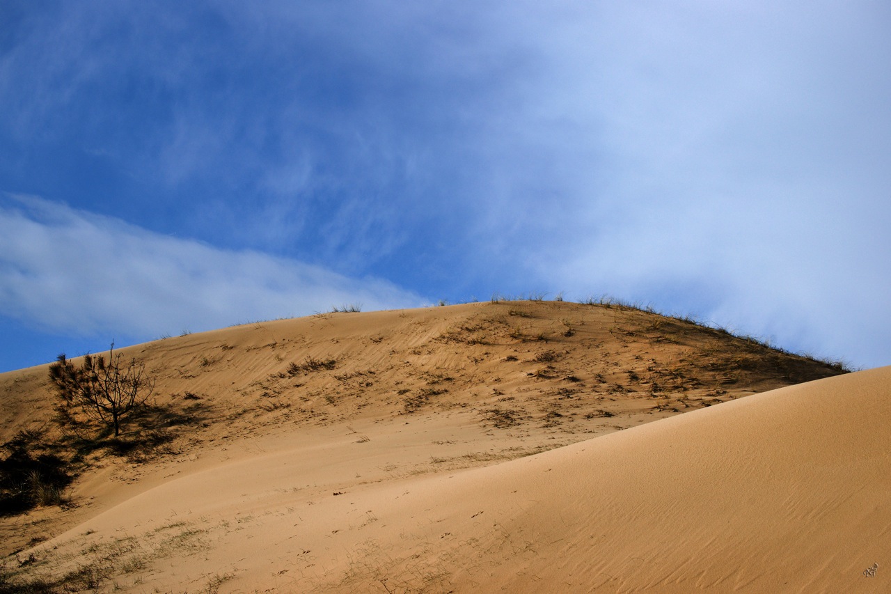 Entre ciel et sable .....