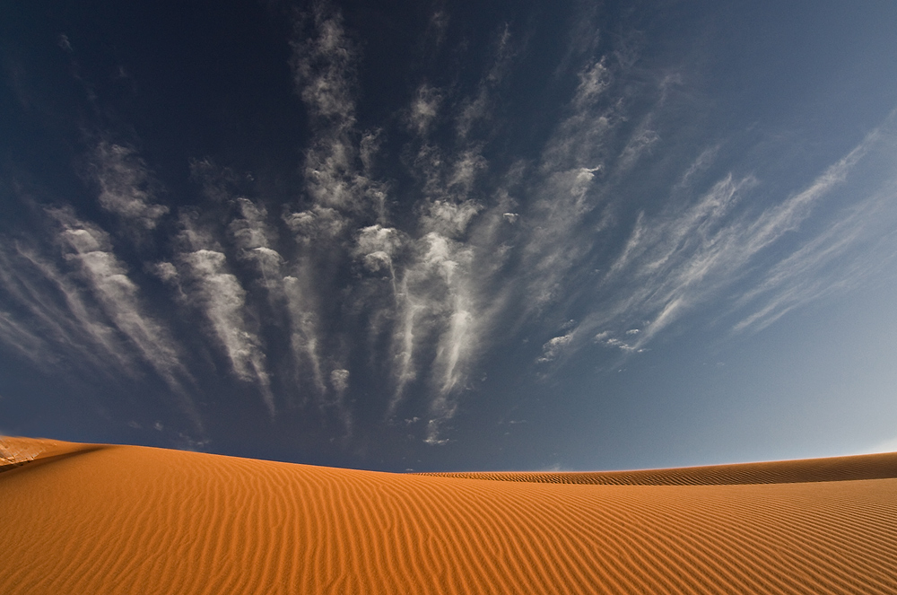 Entre ciel et sable