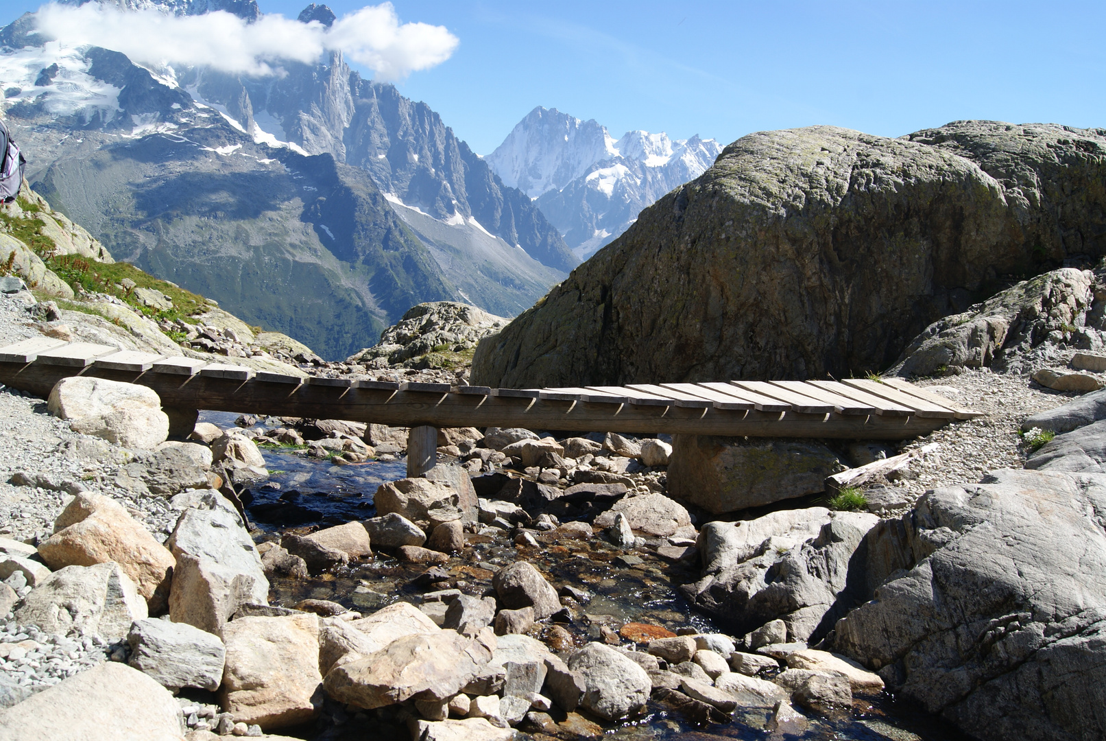 Entre lac et montagne