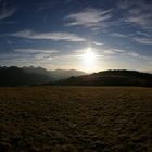 entre lac et montagne