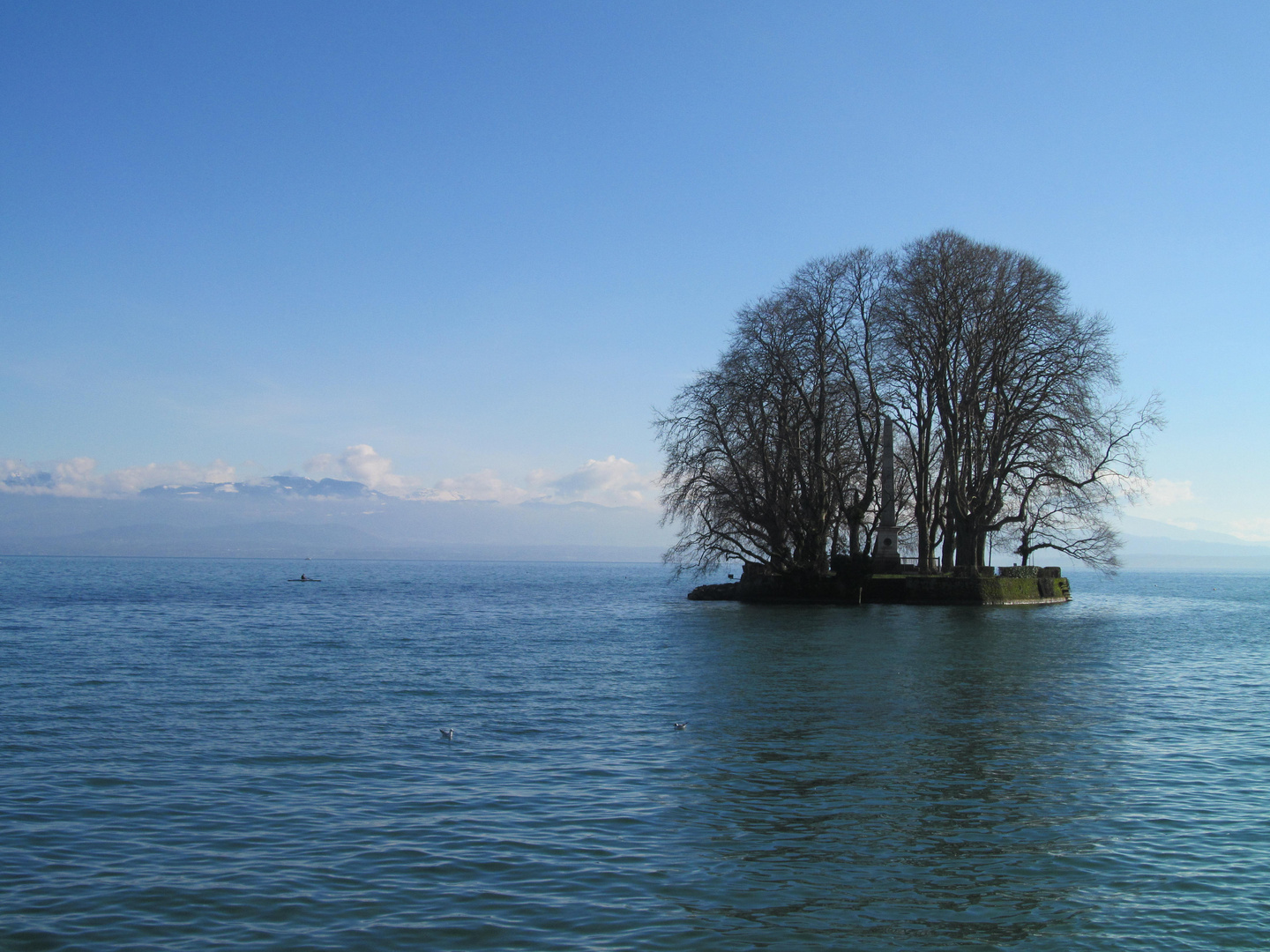 ...entre le ciel et l'eau...