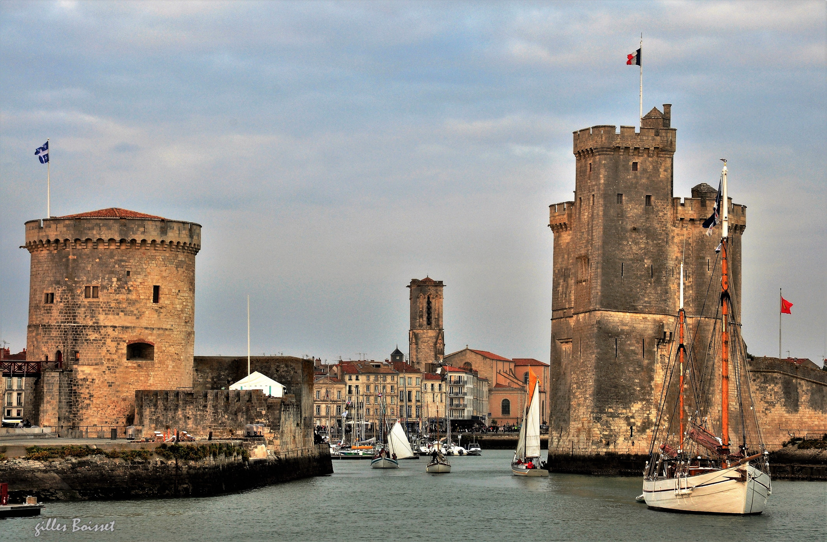 Entre les tours de La Rochelle