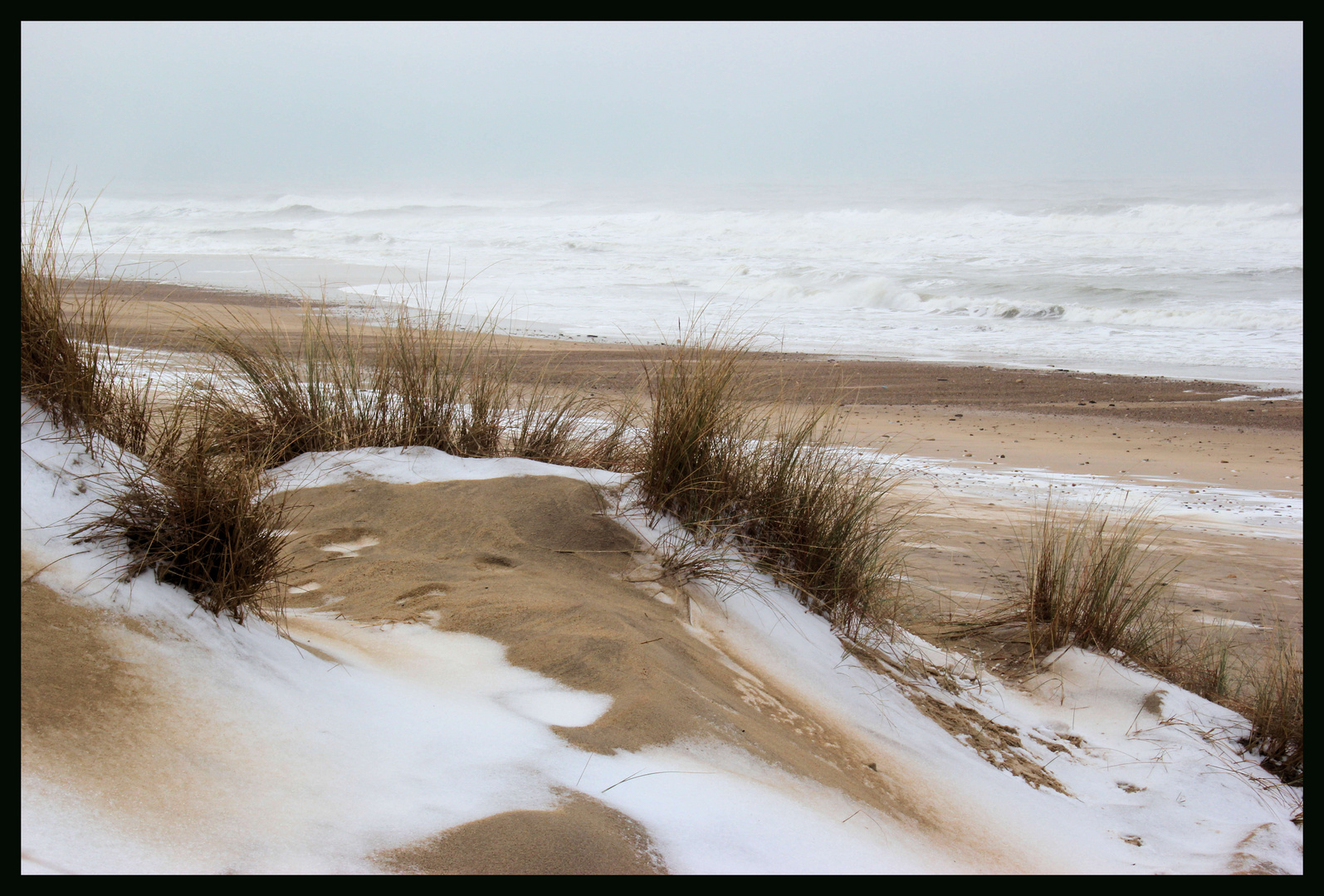 entre mer sable et neige