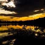 Entre soleil et nuage en soirée