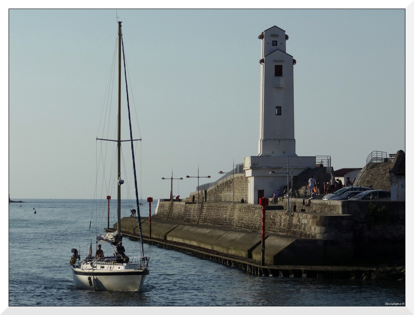 Entrée au port