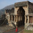 Entrée de la forteresse de Kumbhalgarh, montagnes du Rajasthan