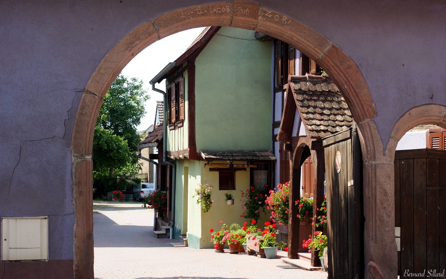 entrée d'habitation à Marckolsheim