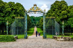 -Entrée du Château de Chamarande (Essonne)-