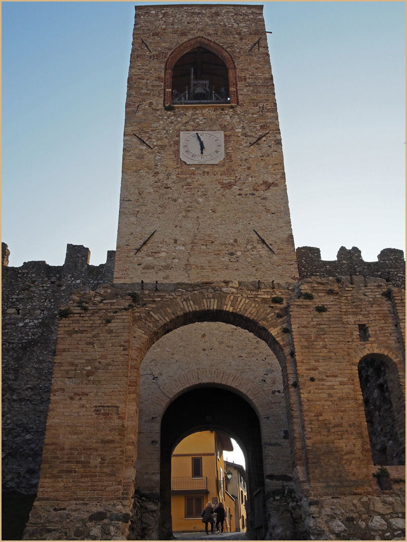 Entrée du Château de Moniga del Garda