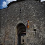 Entrée du Château d’Harcourt (XIIIème)  --  Chauvigny