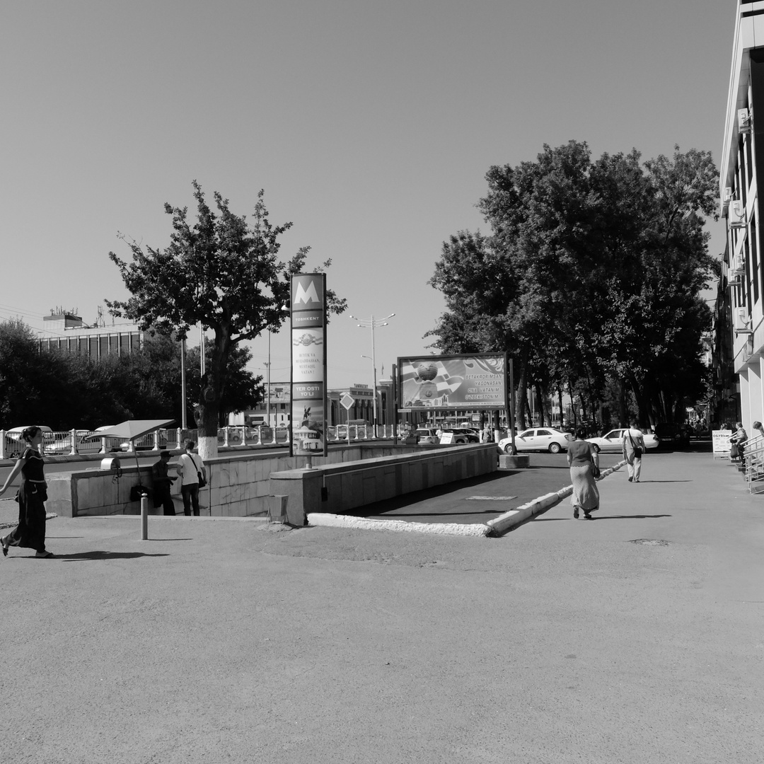 Entrée du métro Tachkent