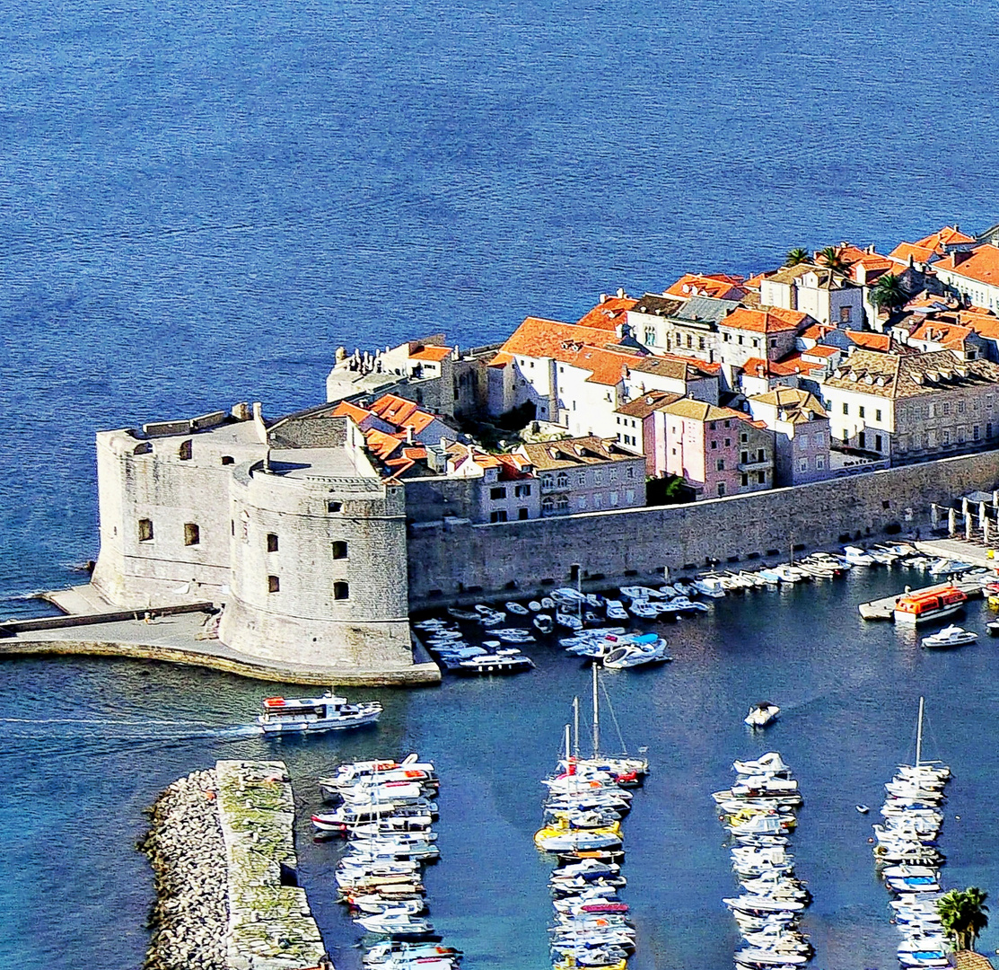 entrée du port de Dubrovnik