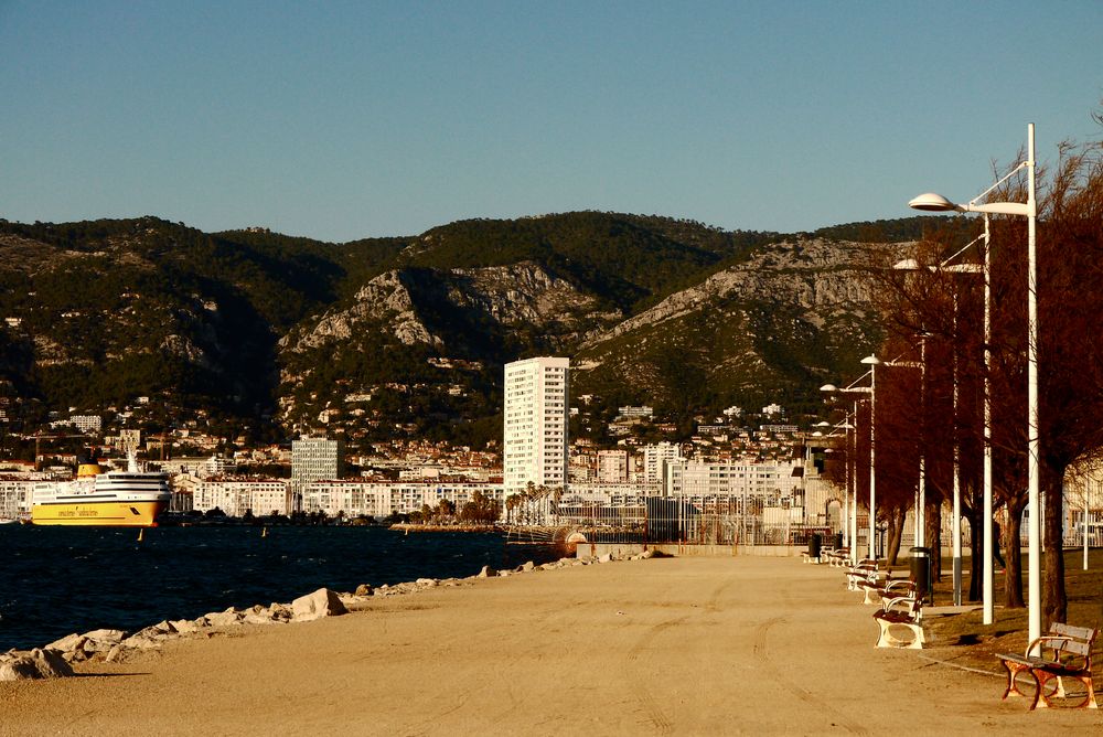 Entrée du port de Toulon