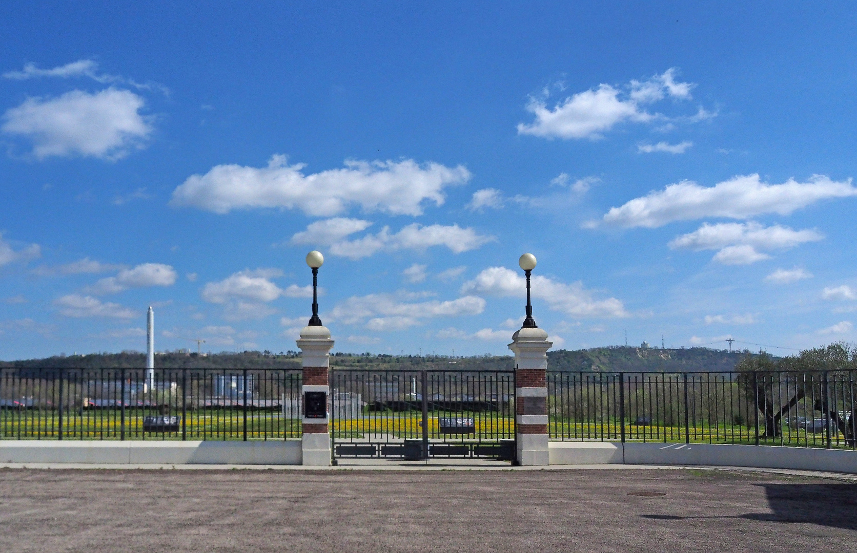 Entrée du site AZF et de son mémorial  -  Toulouse