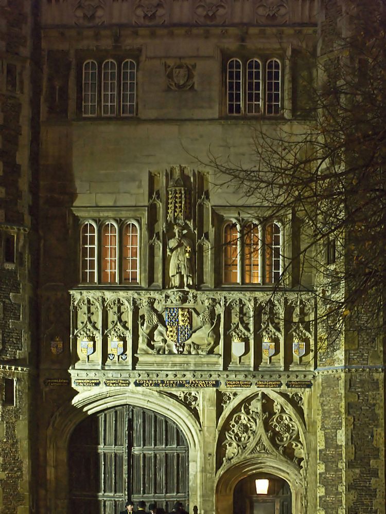 Entrée du « Trinity College  --  Cambridge  --  Eingang des « Trinity College »