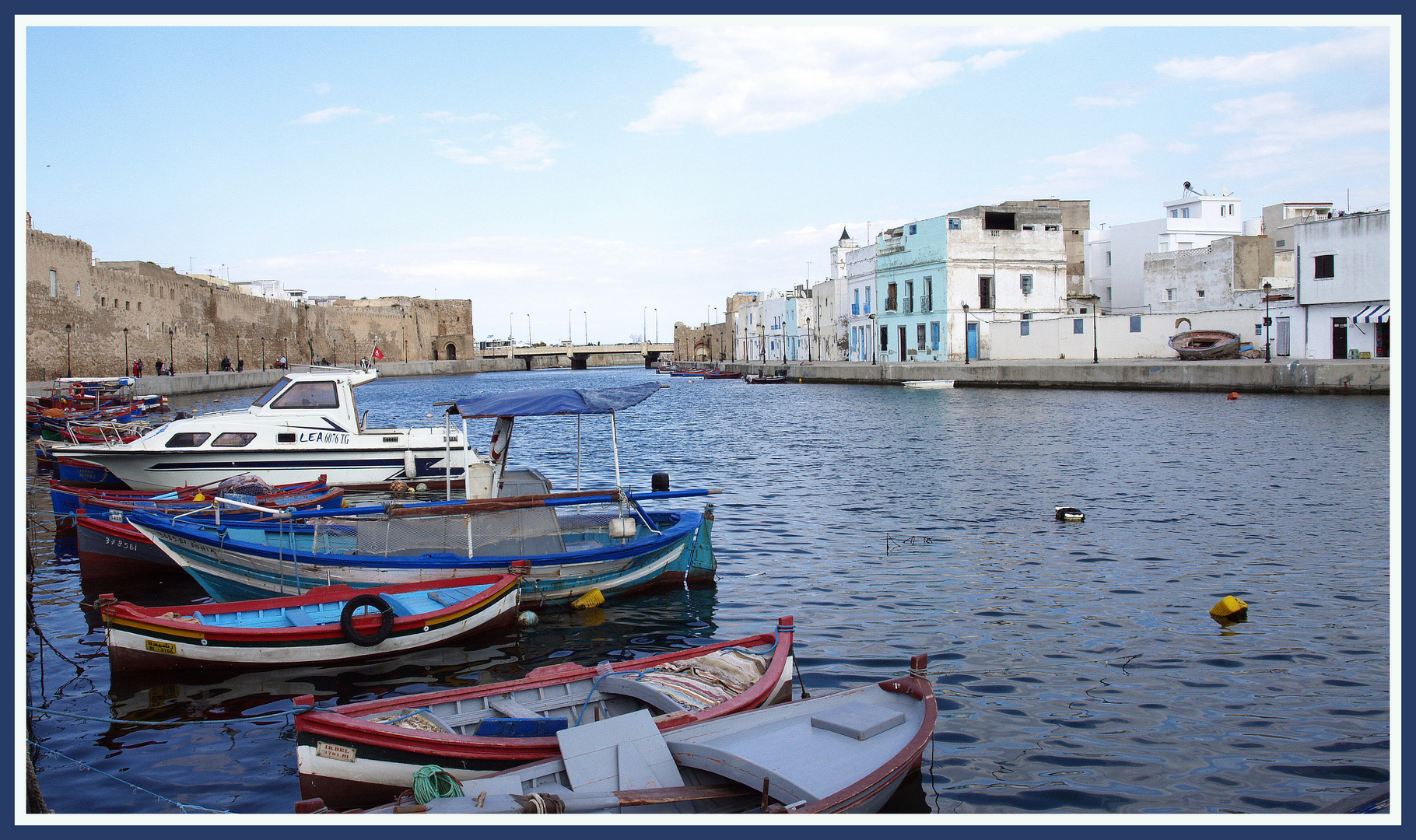 Entrée du vieux port de Bizerte