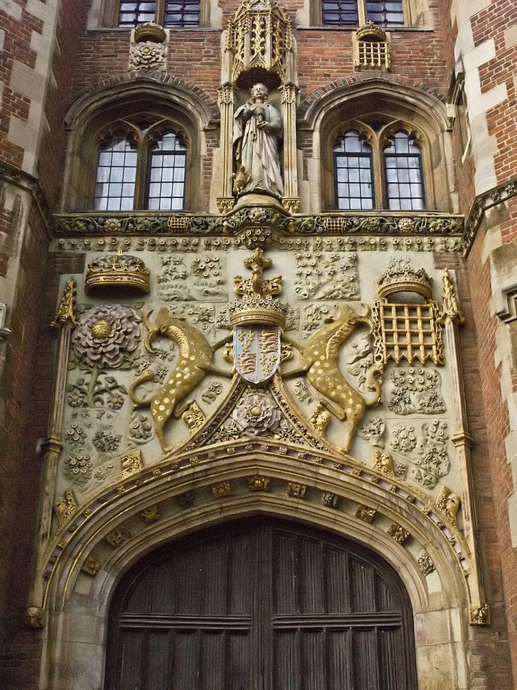 Entrée principale de St John’s College  --  Cambridge  --  Haupteingang von St John’s College