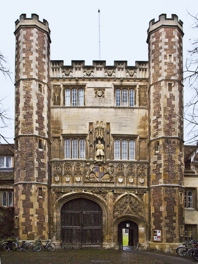 Entrée principale du Trinity College  --  Cambridge  --  Haupteingang des Trinity College
