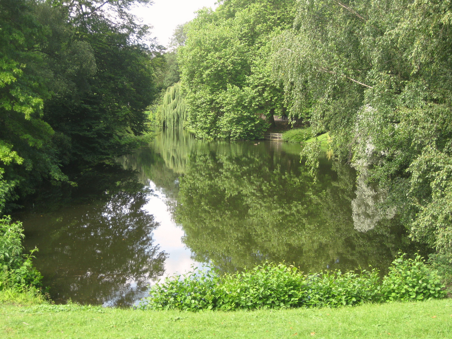 Entschleunigung und Frieden am Promenaden-Teich