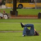 Entspannen auf dem Schlossplatz