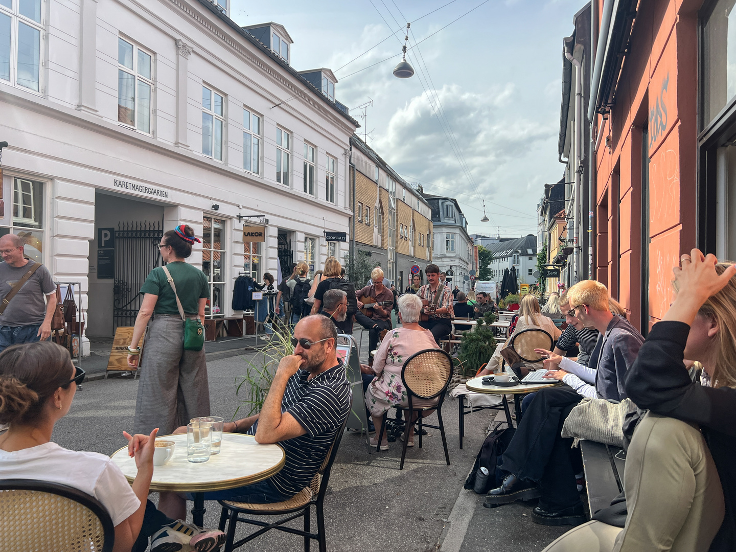 Entspannte Atmosphäre in Aarhus