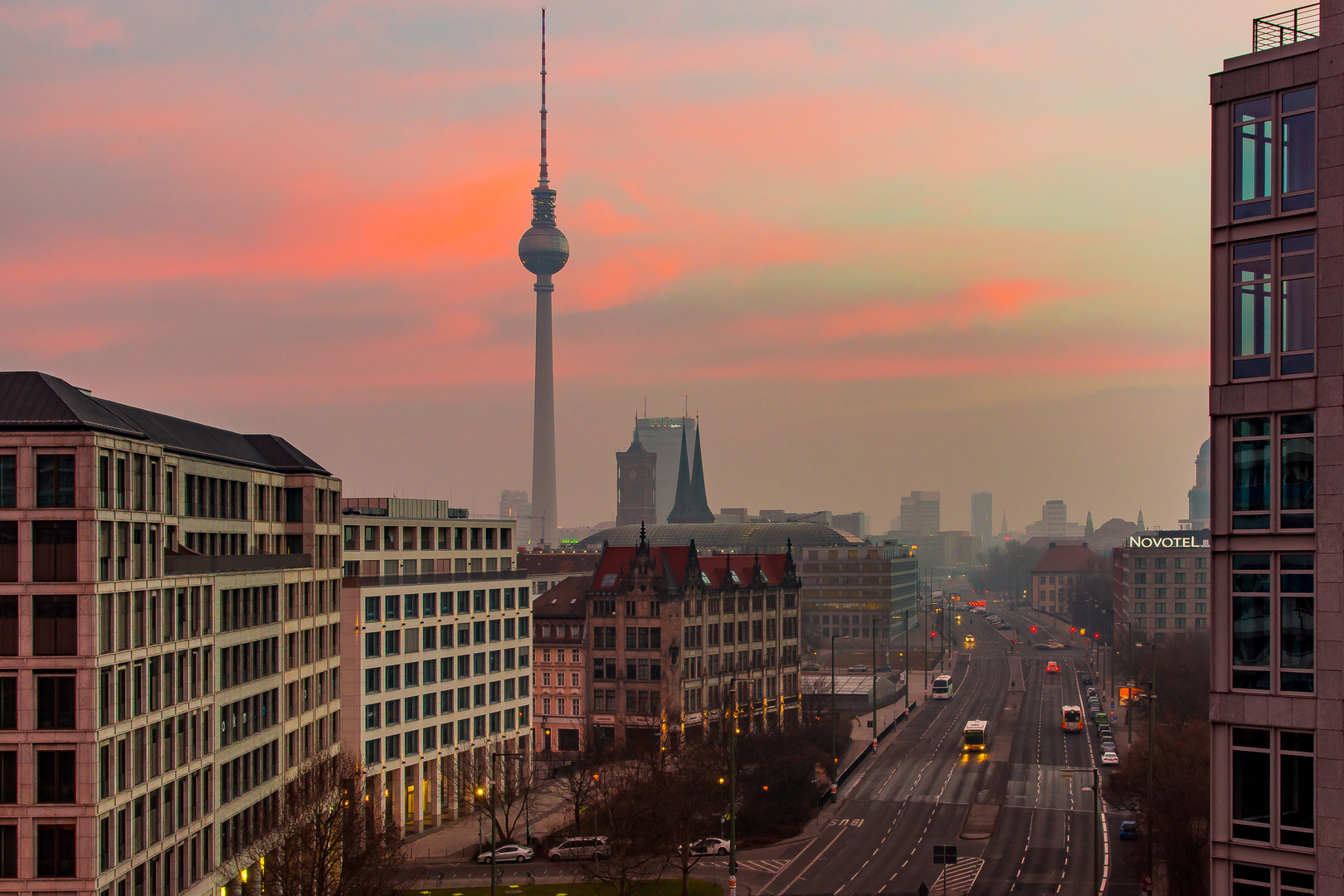 Entspannter Morgen in Berlin