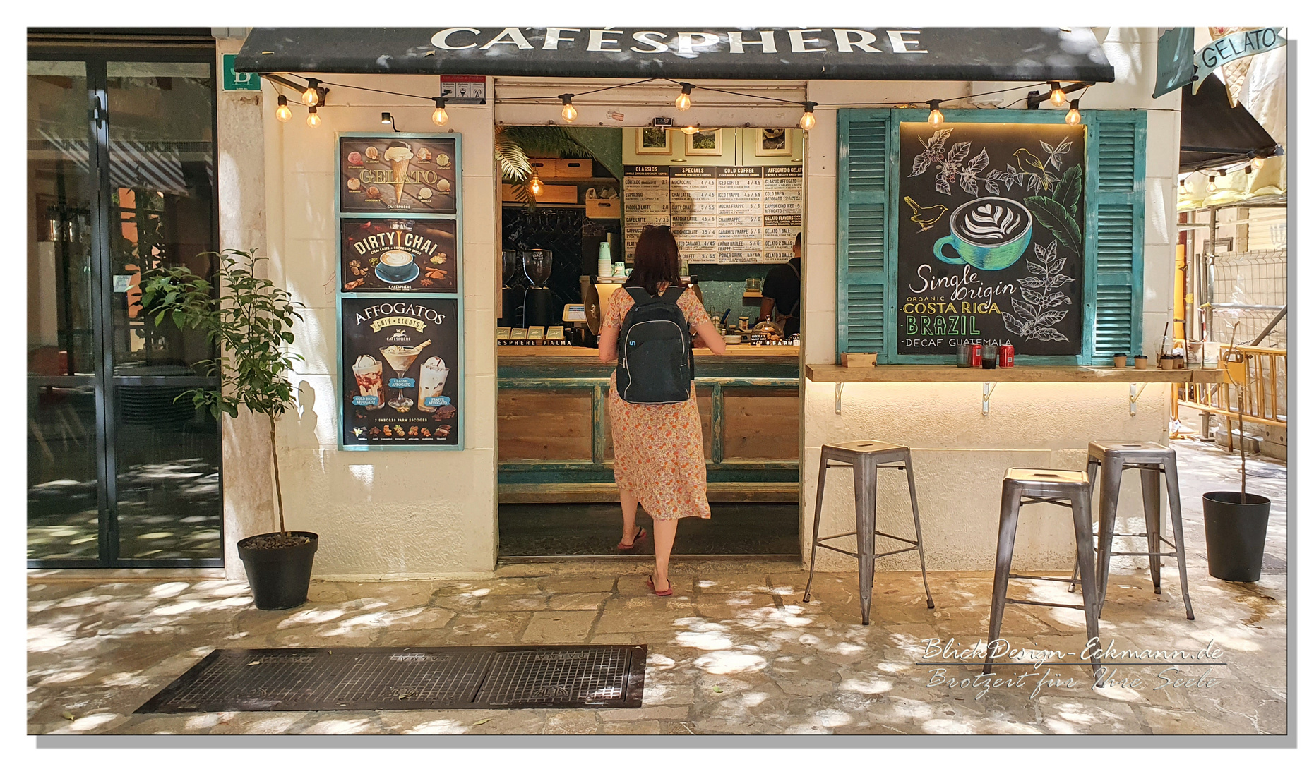 Entspanntes Palma de Mallorca…. Cafe con Azucar por favor. 
