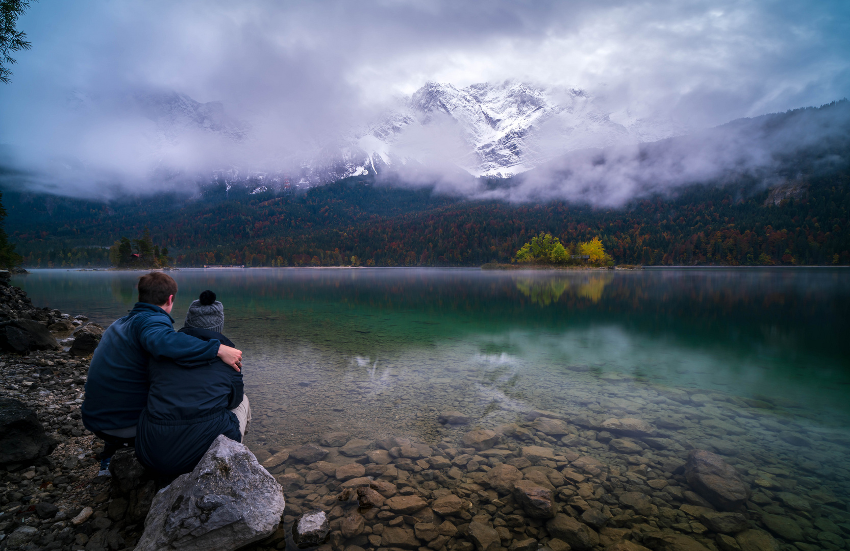 Entspannung am Eibsee