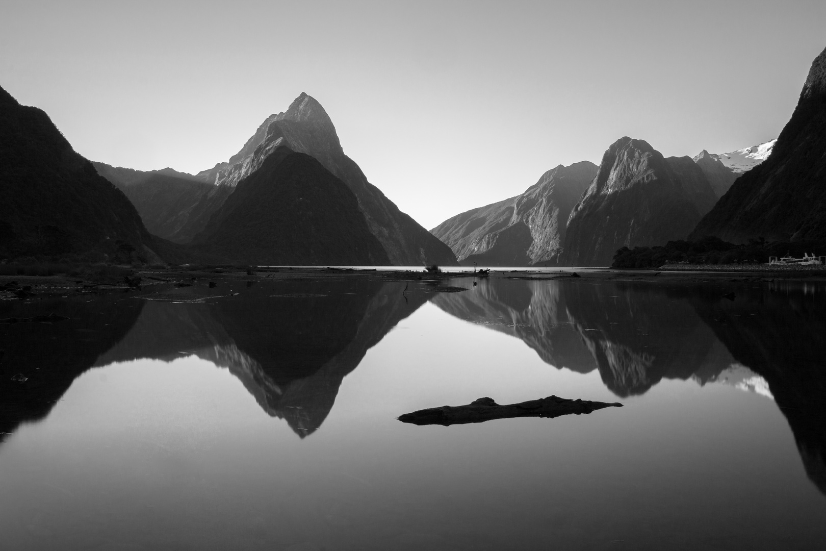 Entspannung am Milford Sound, Neuseeland