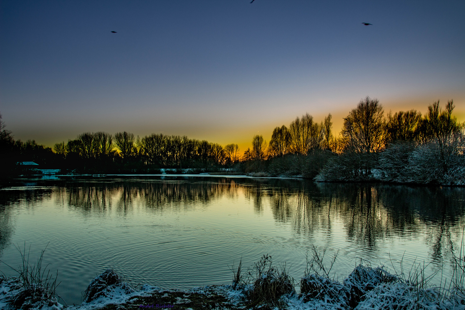 Entspannung am Teich