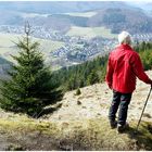 " Entspannung " auf dem Ginsterkopf (Rothaarsteig):