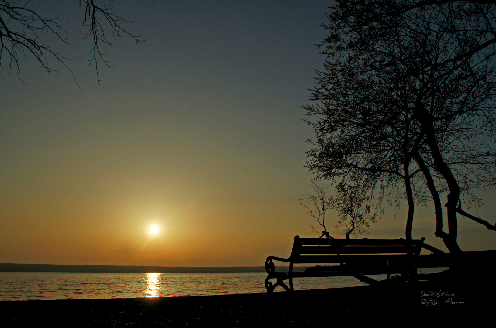 Entspannung in den Abendstunden am See