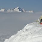 Entspannung über den Wolken