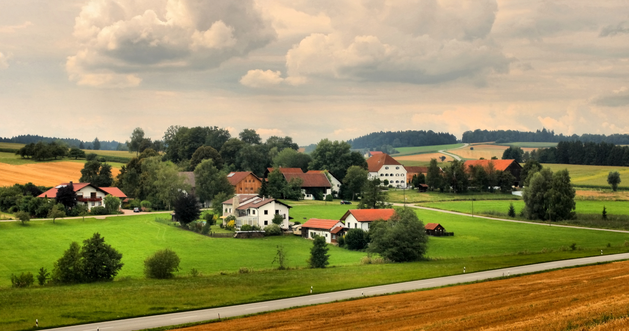 Entstanden in Niederbayern auf eine Anhöhe