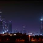 entstehende Skyline in Dubai