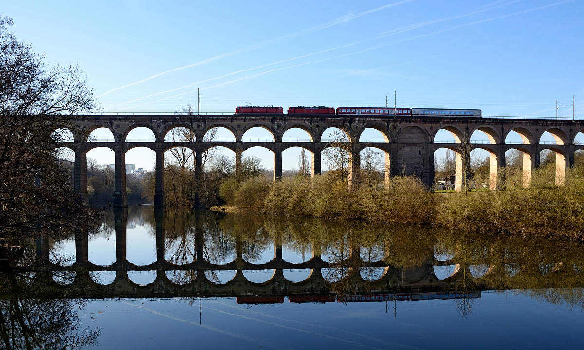 Enzviadukt am morgen