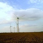 éoliennes en mouvement