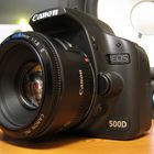 Eos 500D mit Powershot A 495