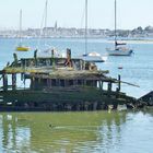 épave dans la rade de Lorient