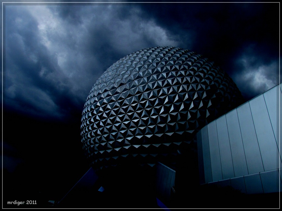 EPCOT kurz vor dem Gewttier