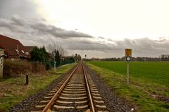 Epe - Veenstraße - Railway to Ahaus