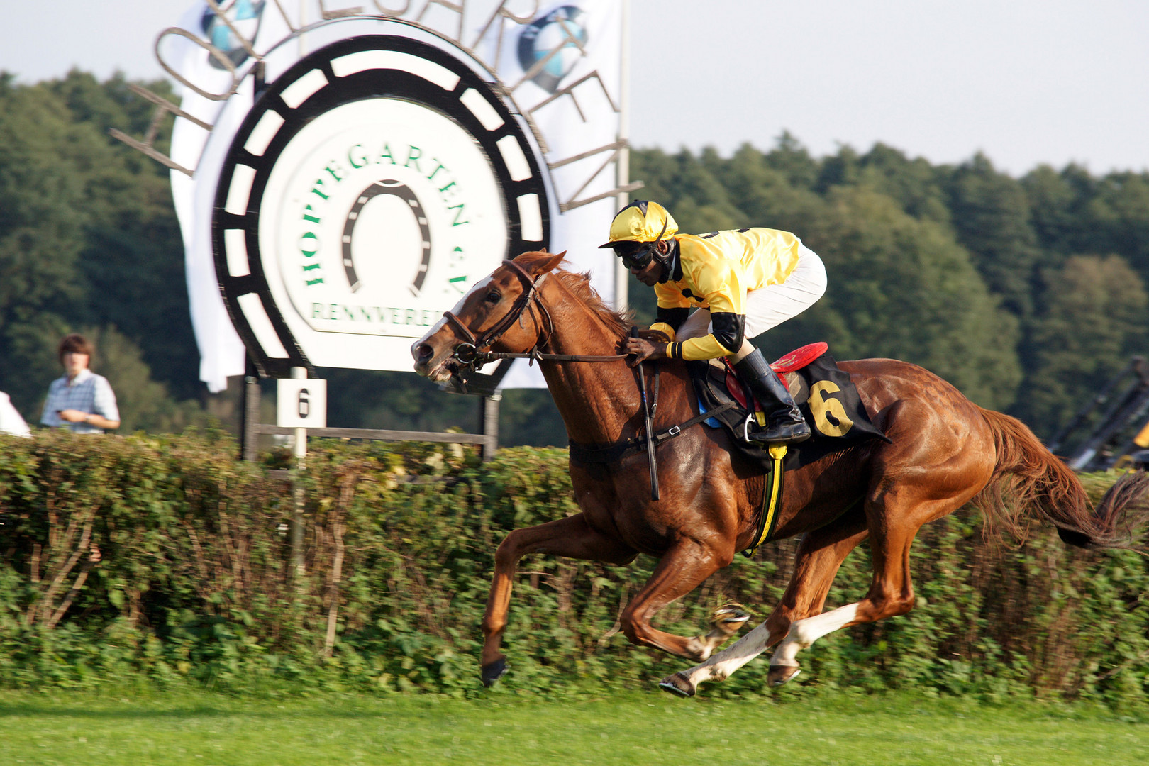 E.Pedroza in Hoppegarten