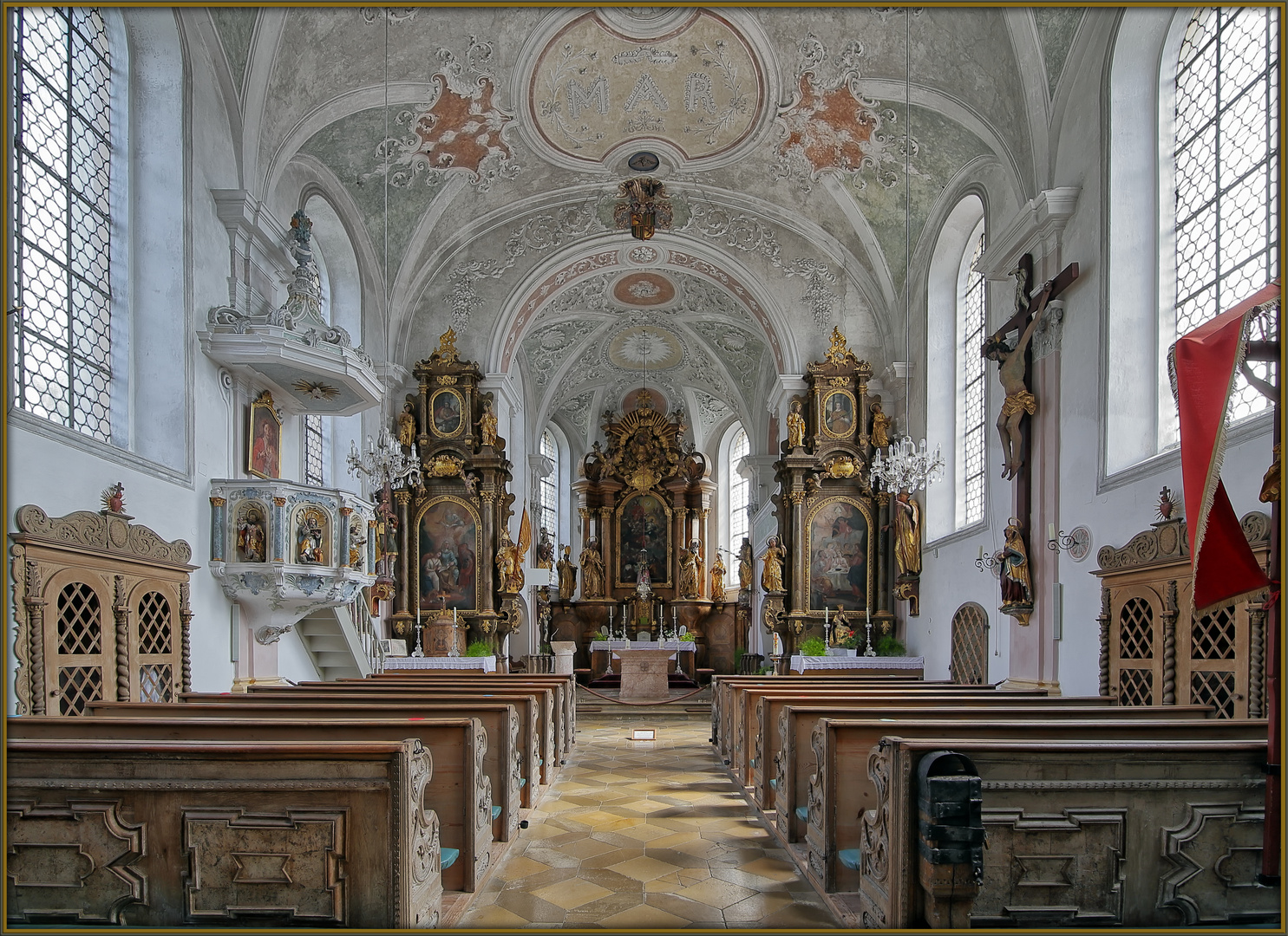 Epfenhausen - Pfarrkirche Mariä Himmelfahrt 