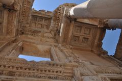 Ephesus: Kassettendecke der Bibliothek