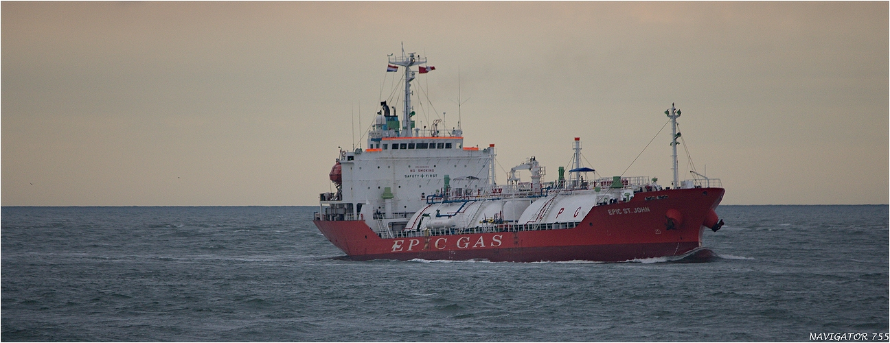 EPIC ST JOHN / LPG Tanker / Rotterdam