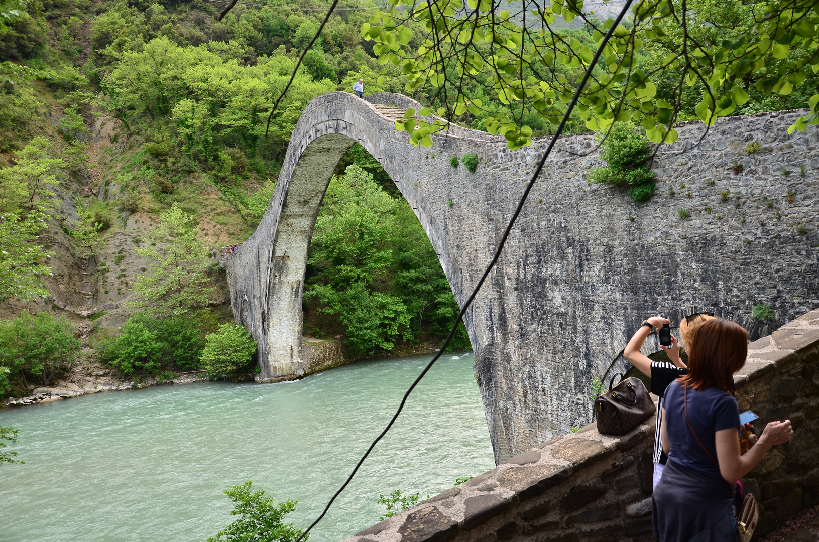 Epirus Greece. The bridge Plaka