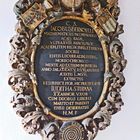 Epitaph des Mathematikers Jakob Bernoulli im Kreuzgang des Basler Münsters