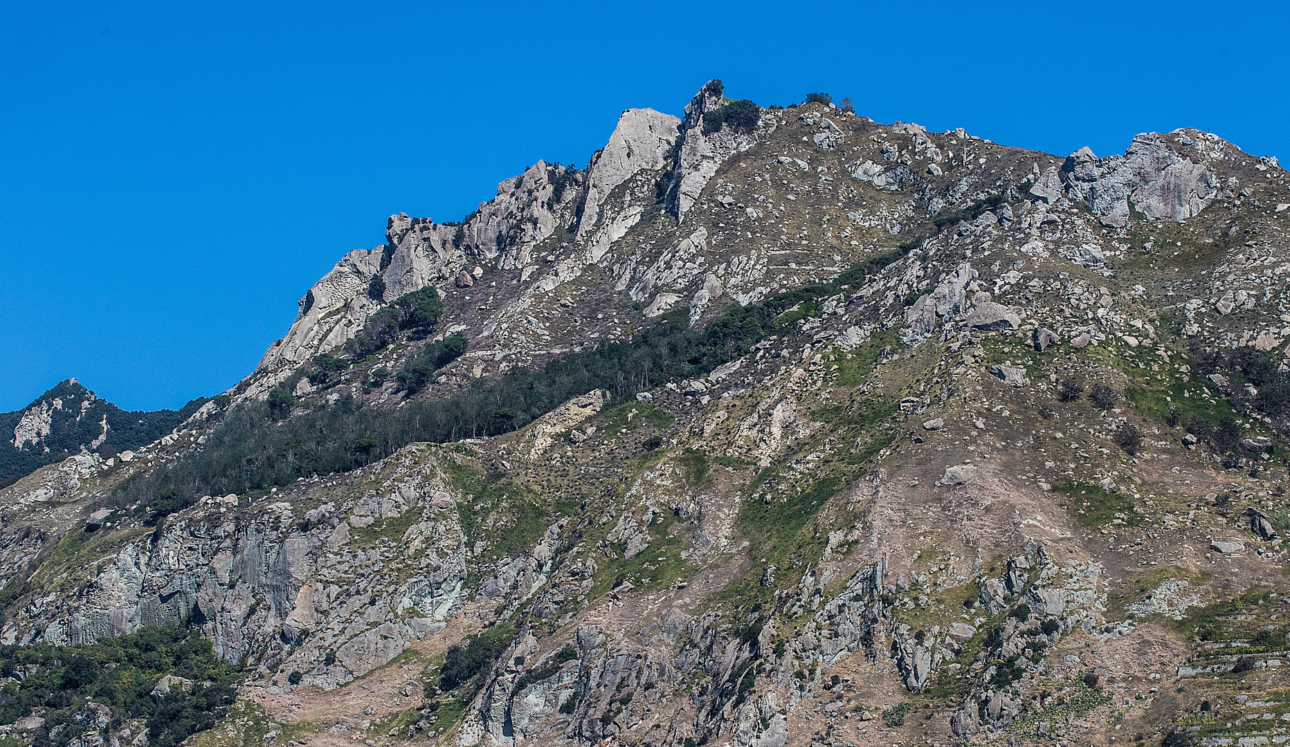 Epomeo - DER Berg auf Ischia - die Suedseite